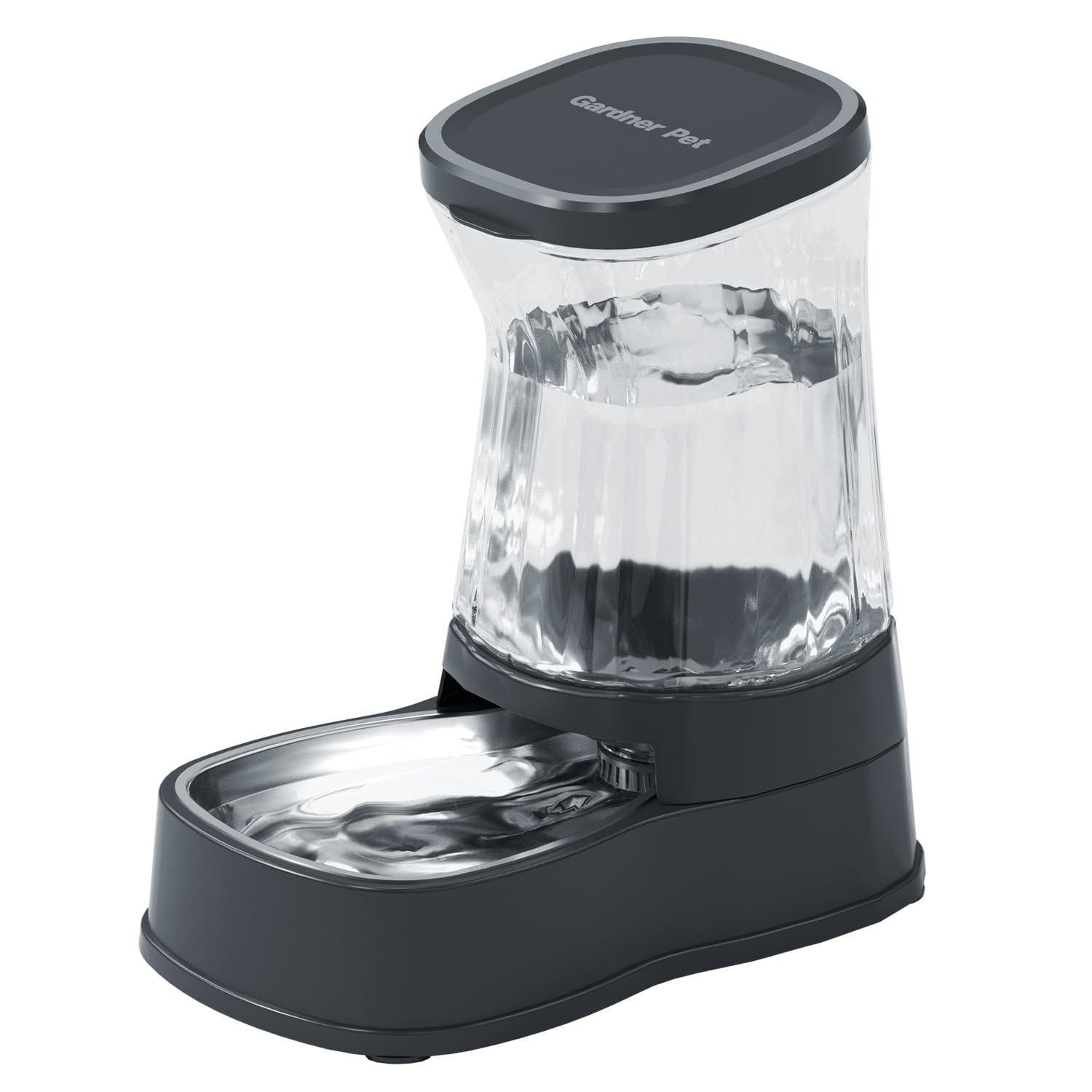 Automatic Dog Water Dispenser Stainless Steel Gravity Feeder