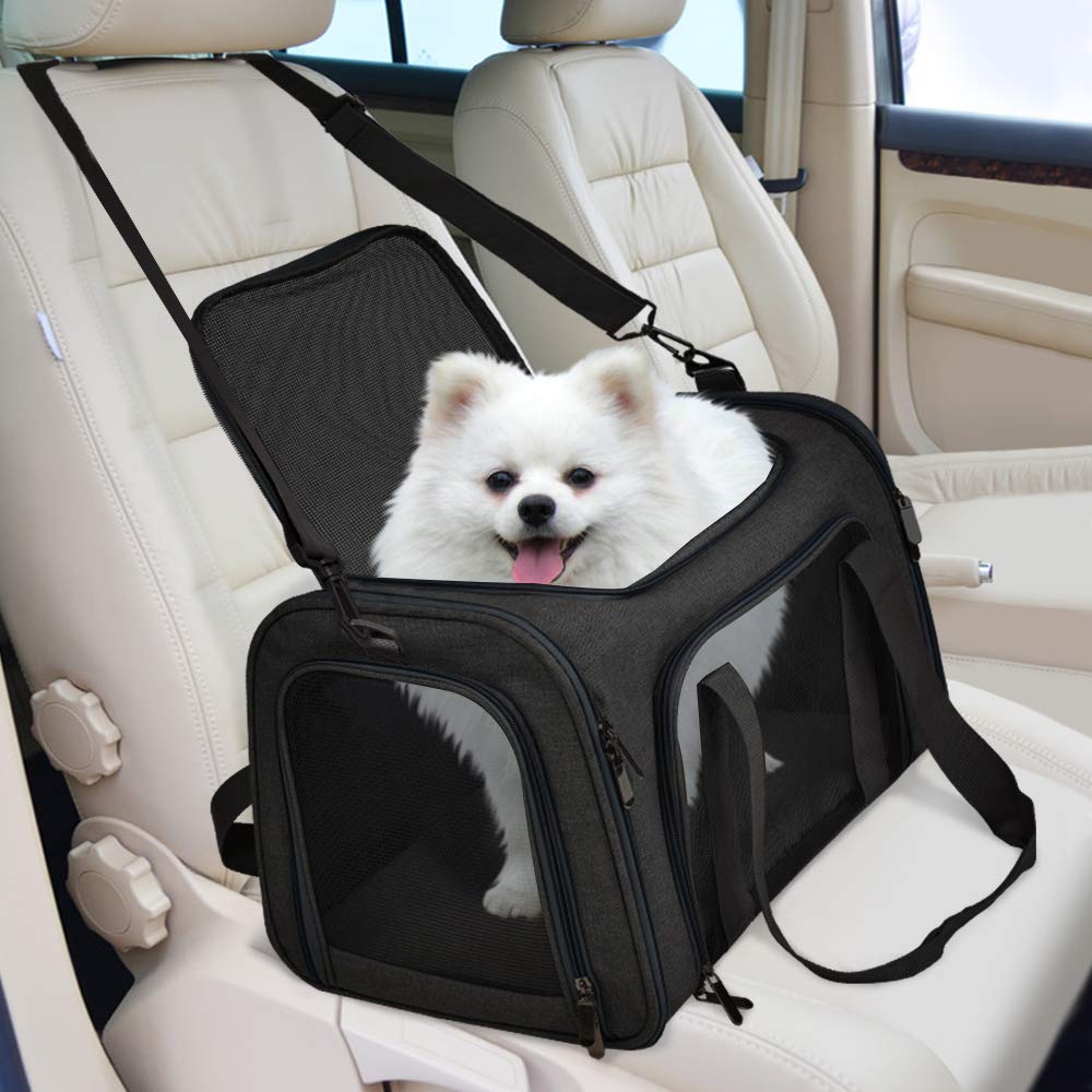 Soft Pet Carrier TSA Approved Small Dog Cat Bag