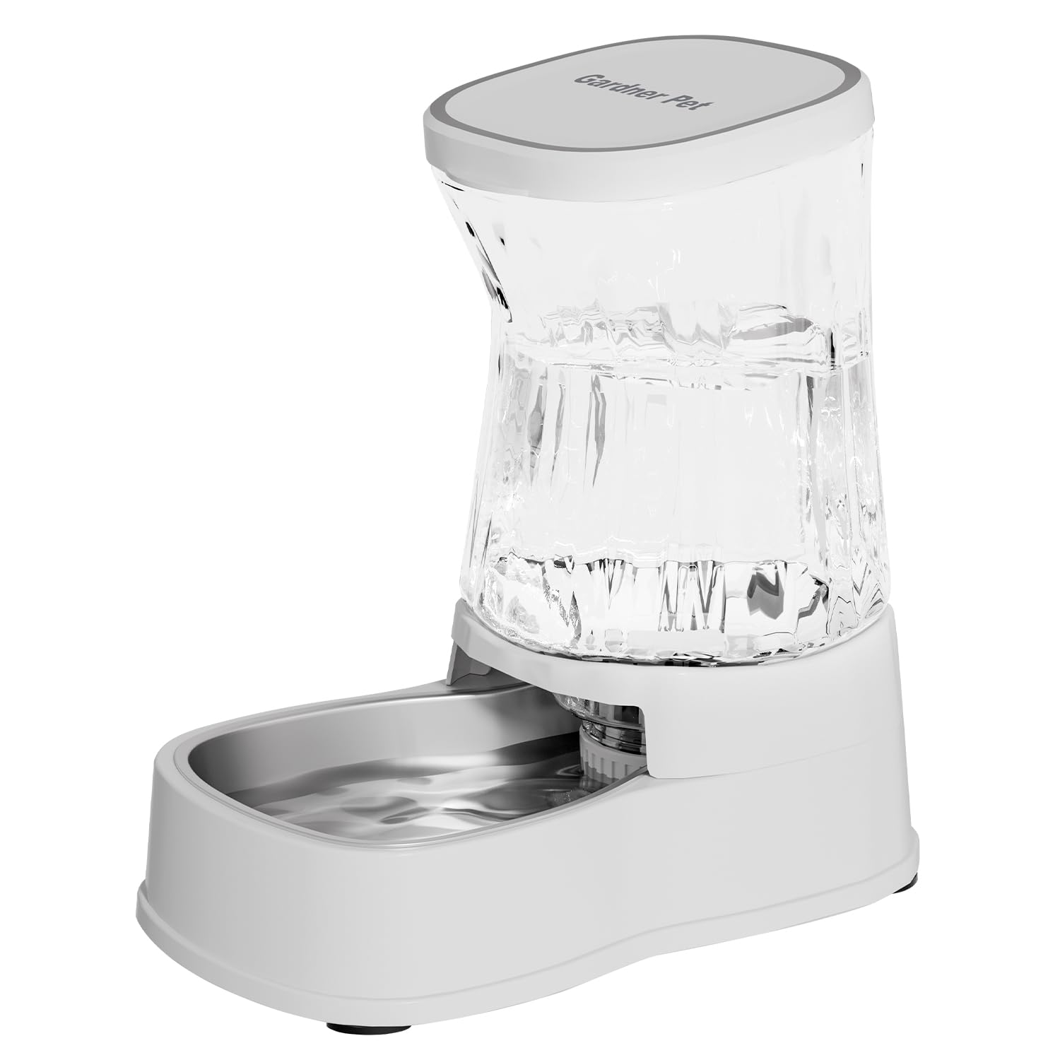 Automatic Dog Water Dispenser Stainless Steel Gravity Feeder