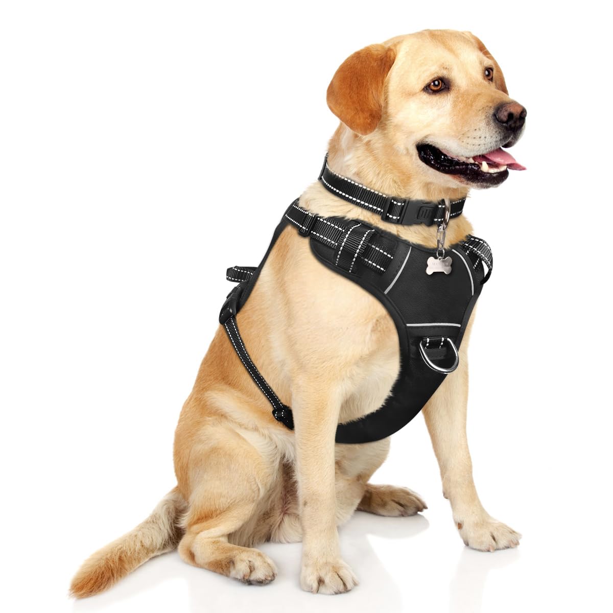 No Pull Dog Harness Reflective Adjustable with Handle