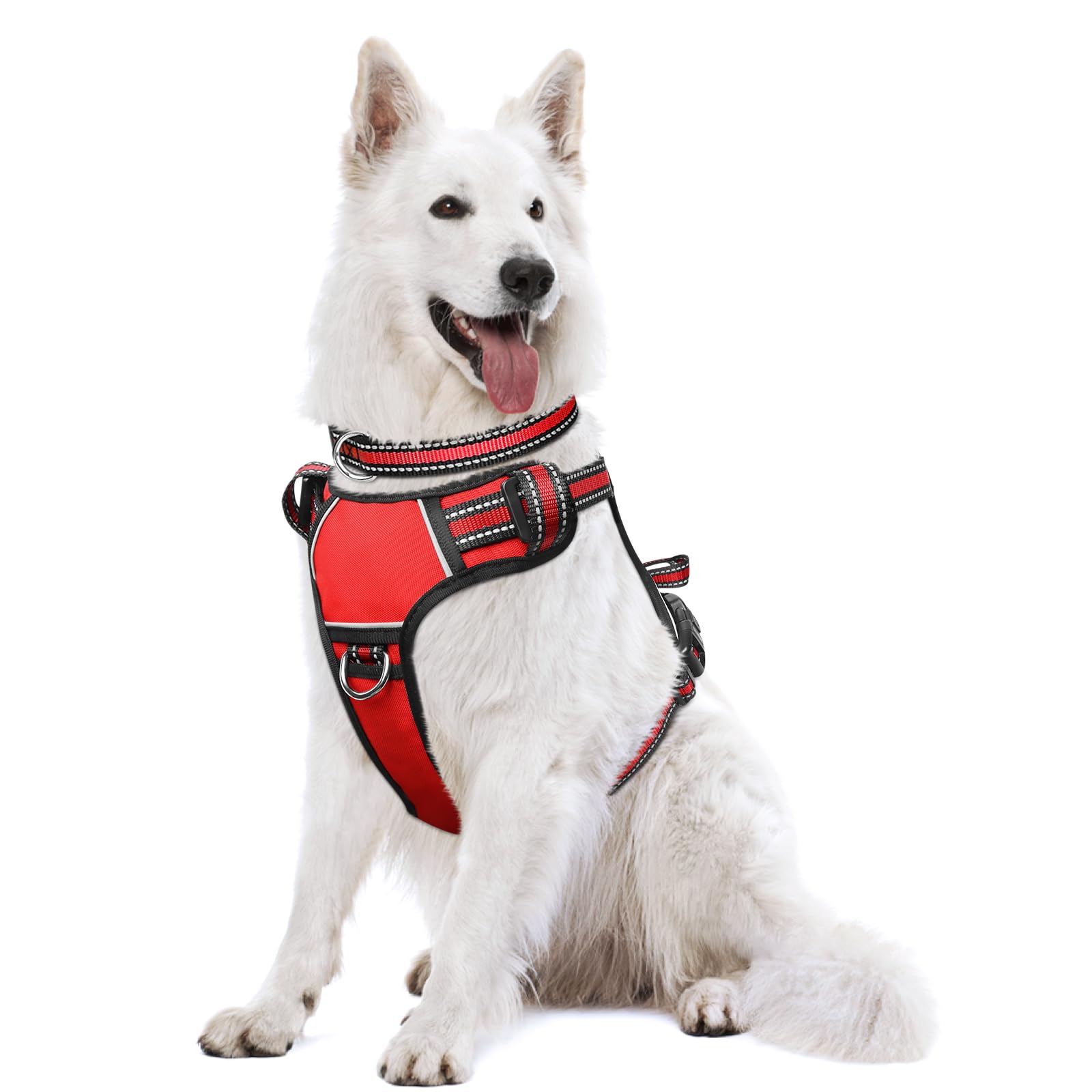 No Pull Dog Harness Reflective Adjustable with Handle