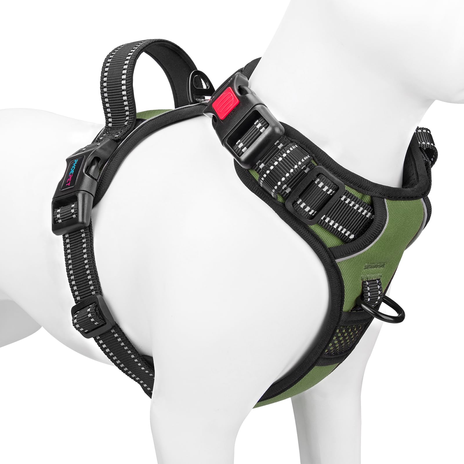 No Pull Dog Harness Reflective Adjustable with Handle