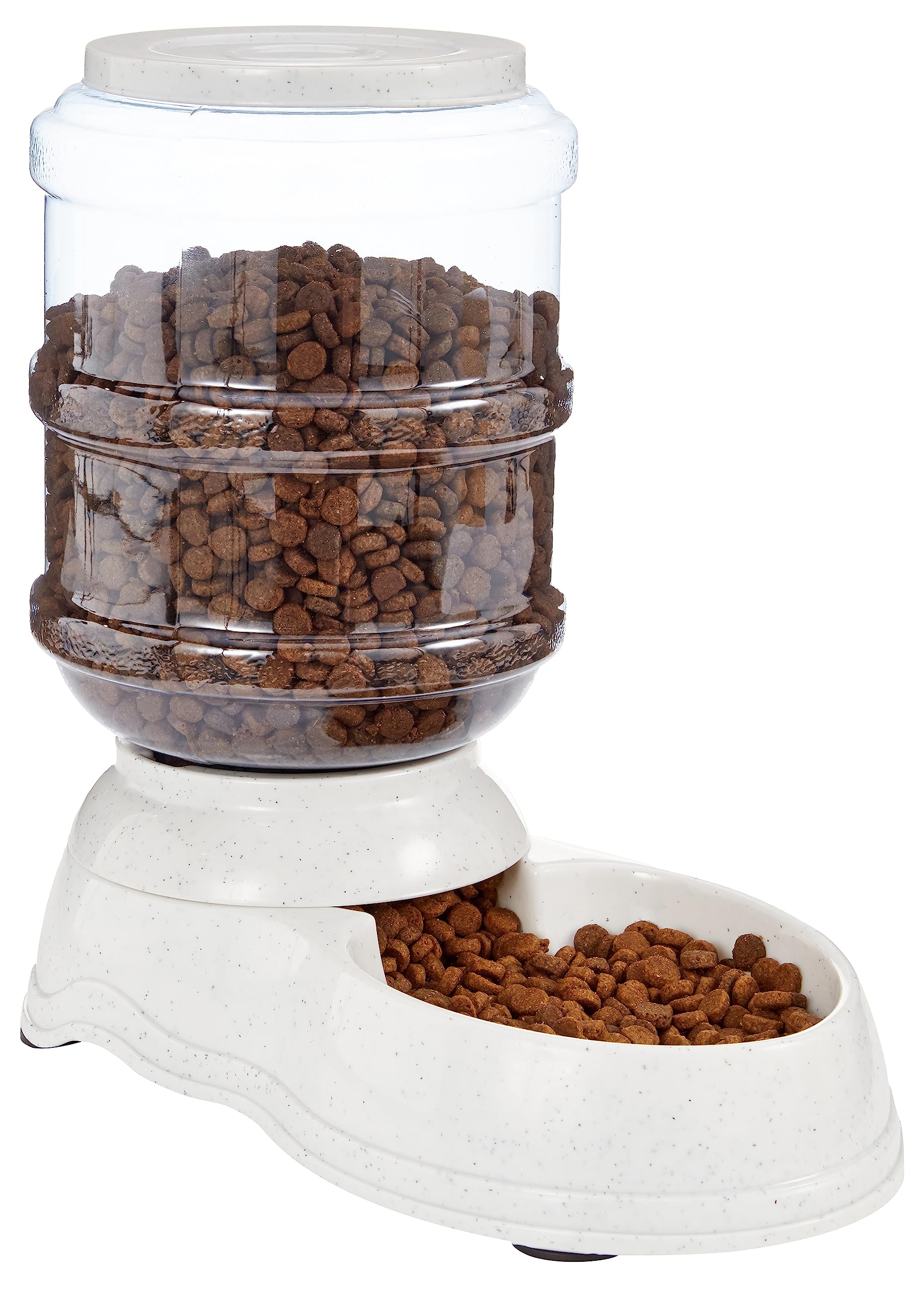 Amazon Basics Gravity Pet Food Feeder and Water Dispensers