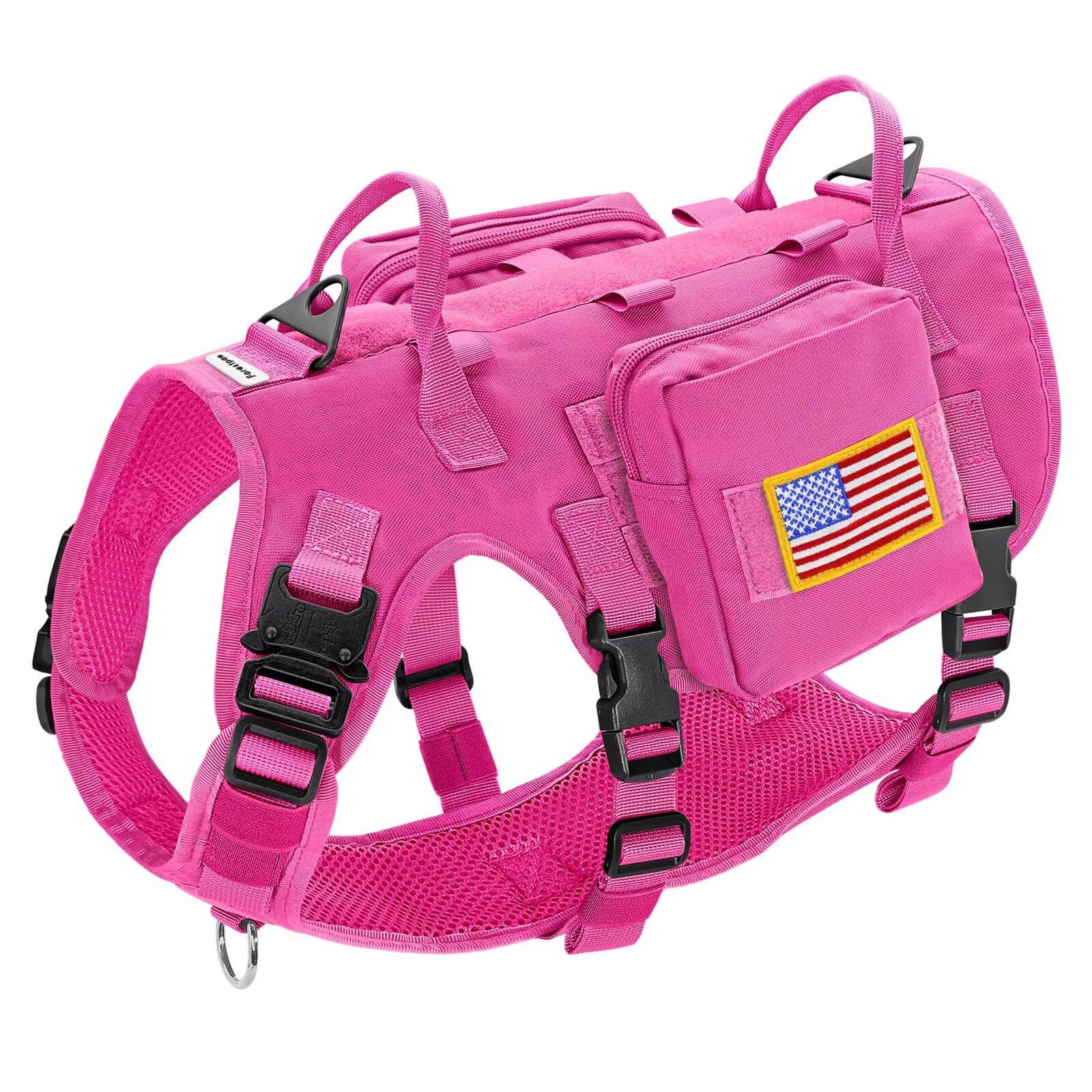 Tactical Dog Harness No Pull Adjustable with Handle