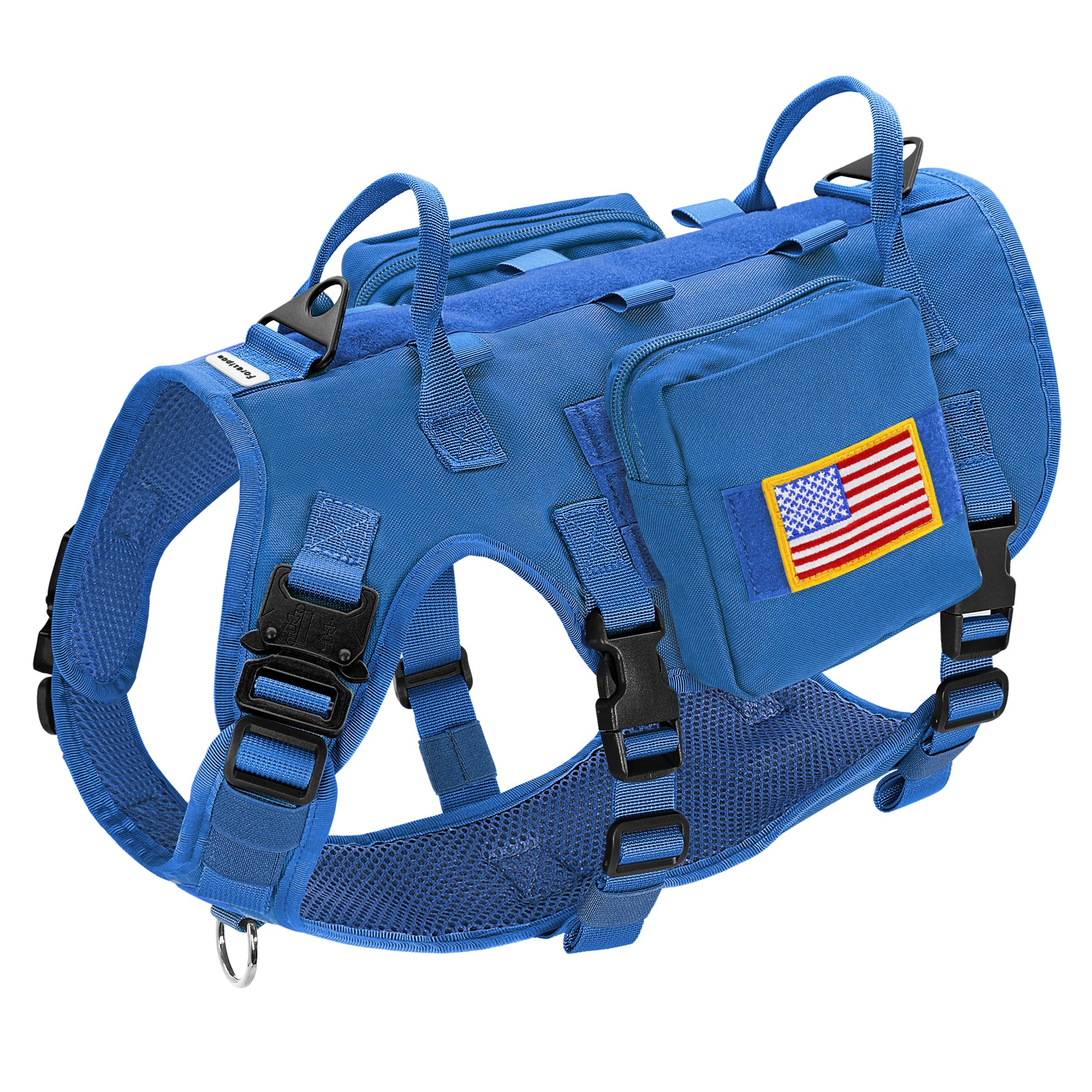 Tactical Dog Harness No Pull Adjustable with Handle